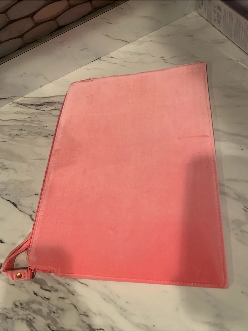 Valentino pinkish  Embossed V Logo Tablet or laptop Sleeve